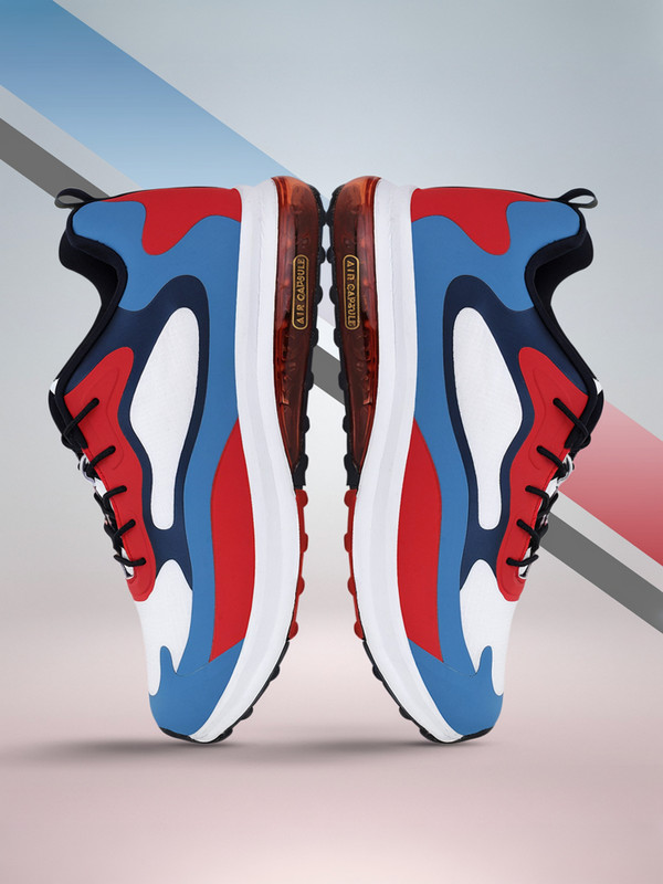 Campus Renegade Men’S Sports Shoes | Memory Foam & Air Capsule Comfort | Lace-Up Sneakers For Men(Multicolor , 7)