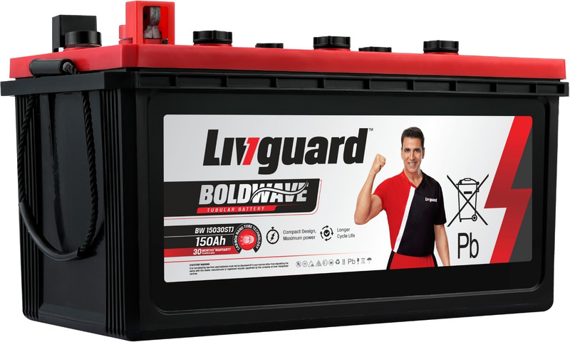 Livguard 30 Months Warranty Tubular Inverter Battery(150 Ah, Bw15030Stj)