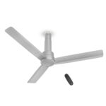 Havells 1200Mm Elio Bldc Ceiling Fan | Remote Controlled, High Air Delivery Fan | 5 Star Rated, Upto 60% Energy Saving, 2+1* Year Warranty | (Pack Of 1, Grey)