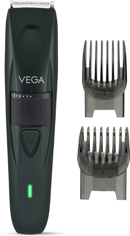 Vega Turbolite Beard Trimmer Trimmer 90 Min  Runtime 40 Length Settings(Green)