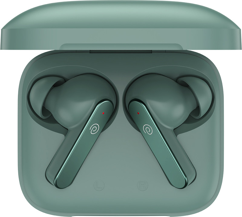 Ptron Basspods Spell In-Ear Tws Earbuds With Trutalk Ai-Enc Calls & 36Hrs Playtime Bluetooth(Green, True Wireless)