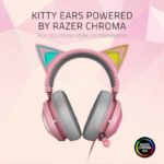 Razer Kitty – Chroma Usb Wired Gaming(Quartz, On The Ear)