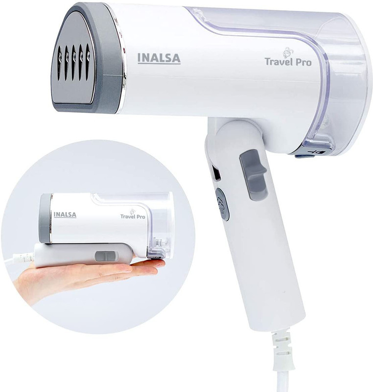 Inalsa Garment Steamer Travel Pro-1250W With Vertical & Horizontal Ironing 1250 W Garment Steamer(White)