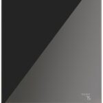 Aquaguard Slim Glass Uv Storage 2.5 L Uv + Uf + Copper Water Purifier | Toughened Glass Exterior | Input & Output Tds Indicator | Suitable Only For Municipality Water Supply(Black)