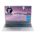 Acer Aspire Lite, Intel Core I5 13Th Gen – 1334U, 16Gb Ram, 512Gb Ssd, Full Hd 15.6″/39.62 Cm, Windows 11 Home, Ms Office, Steel Gray, 1.59 Kg, Al15-53, Metal Body, Thin And Light Premium Laptop
