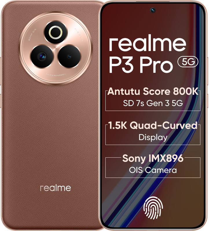 Realme P3 Pro 5G (Saturn Brown, 128 Gb)(8 Gb Ram)