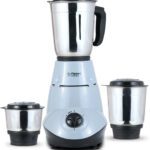 Flipkart Smartbuy Powerchef 500 W Mixer Grinder(Classico | 3 Jars | Black, Grey)