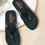 Hambler Men Mens Extra Soft & Stylish Slippers Lightweight & Durable Flip Flops Trending Slippers(Green , 6)
