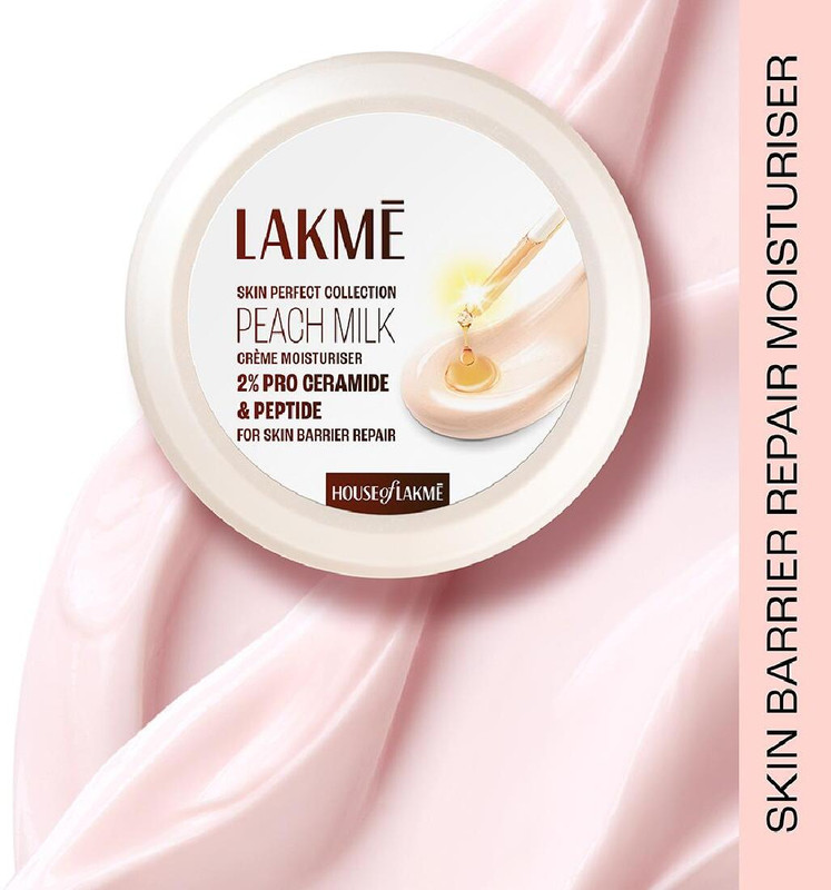 Lakmé Peach Pro Ceramide Moisturizer, For Dry Skin, Normal Skin & Sensitive Skin(300 G)