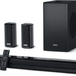 Mivi Fort Sonic 600 Soundbar, 5.1 Channel,Multi-Input And Eq Modes,Bt V5.3 600 W Bluetooth Soundbar(Black, 5.2 Channel)