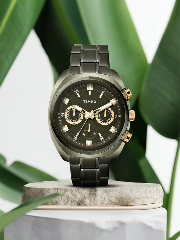Timex Multifunction, Green Dial Analog Watch – For Men