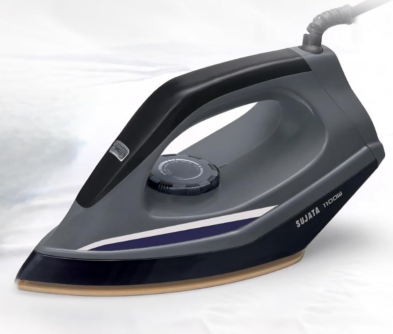 Sujata Airona Heavy Weight 1100 W Dry Iron(Grey)