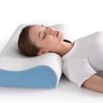 Portia – Premium Memory Foam Pillow, Contour Cervical Orthopedic Memory Foam Pillows Supports Neck Pain And Shoulder Pain For Sleeping, Ergonomic Cervical Pillow Neck Support Pillow For Side Back