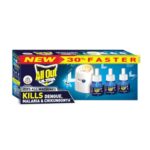 All Out Ultra Liquid Vaporizer, Machine + 3 Refills (45Ml Each) | Kills Dengue, Malaria & Chikungunya Spreading Mosquitoes| India’S Only Mosquito Killer Brand Recommended By Indian Medical Association