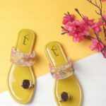 Shoestail Women Flats(Yellow , 7)