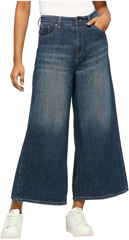 Pepe Jeans Loose Fit Women Dark Blue Jeans