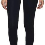 Reebok Solid Women Black Tights