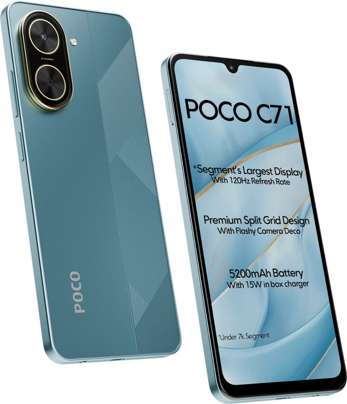 Poco C71 (Cool Blue, 64 Gb)(4 Gb Ram)