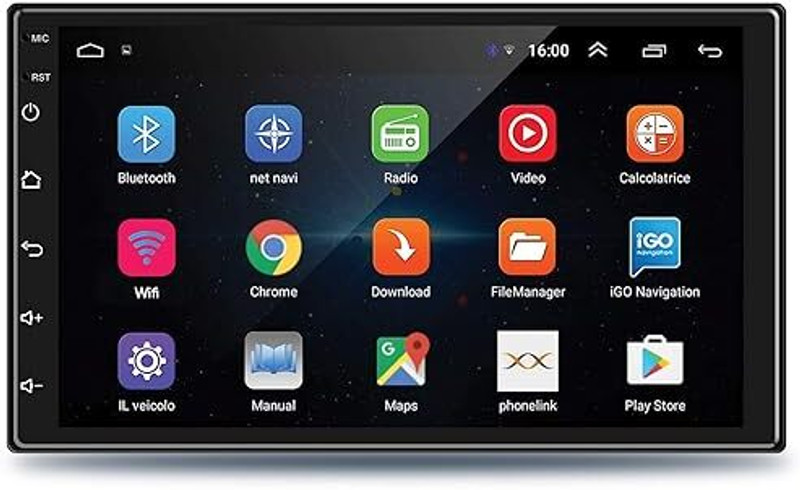 Gomechanic 7″ Full Hd Car Multimedia Player 2Gb/32Gb Car Stereo(Double Din)