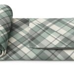 Homedy Super Premium Quilt Cover Double Bed With Zipper Blanket Cover/Rajai Cover/Comforter Cover/Duvet Cover King Size Soft Cotton Breathable Skin Friendly Stuff 90 X 100 Inches, Color- Striped Grey