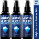 Arata Menthol Ice Burst With 1% Salicylic Acid | Fights Pimples & Acne| All Skin Types Face Wash Face Wash(300 Ml)