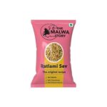 Original Ratlami Sev By The Malwa Story 200Gm | Cooked And Packed In Ujjain, Madhya Pradesh | Authentic Recipe And Taste | No Maida | Spicy And Crunchy | Perfect For Poha | Evening Snack