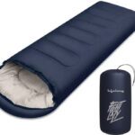 Lifelong Sleeping Bag For Adults – Winter Temperatures +10°C Sleeping Bag(Blue)