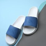 Hrx By Hrithik Roshan Men Slides(Blue, Grey , 8)