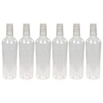 Pearlpet Nira- Bpa-Free Plastic Water Bottle Set Of 6 Pcs, Each 1000Ml, Transparent