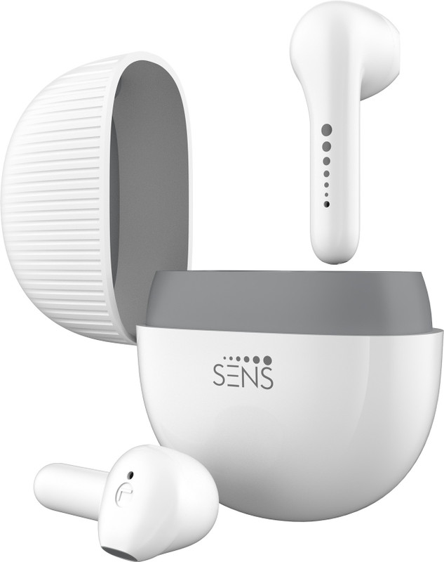 Sens Cnatra 2 Tws With Fast Charging Bluetooth(Snow White, True Wireless)