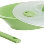 Signoraware Plastic Square Dinner Set (Parrot Green) – 23 Pieces