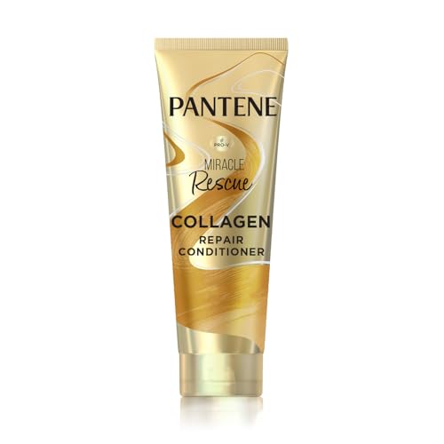 Pantene Miracle Rescue Collagen Conditioner|Damage Repair Conditioner Infused With Pro-V And Collagen For Frizzy, Dry And Damaged Hair|Helps Repairs 3 Months Of Damage In 3 Minutes|200Ml, 1 Count