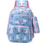 Tinytot Sb128_03 School College Travel Bag Waterproof Backpack(Light Blue, 30 L)
