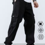 N Club Relaxed Fit Men Black Jeans