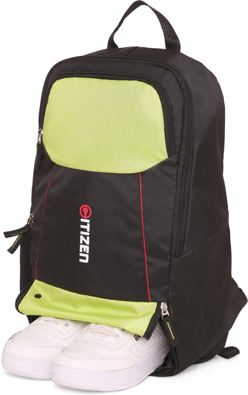 Citizen Value 55 Black And Yellow Casual Plus Gym 17 L Backpack(Black, Yellow)