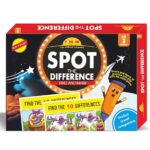 Toyzone Spot The Differences | Find The Difference Game | Brain Early Learner Educational Game | Great For Home, Road Trip, Travel, Camping – Best Gift For Kids Ages 3+