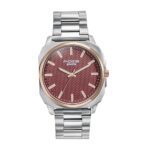 Sonata Poze Drop 6 Quartz Red Round Dial Men’S Watch | Sheet Metal Strap Material | Watches For Man | Watches For Men Analog – Sp70087Km01