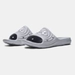 Under Armour Men Slides(Grey , 9)