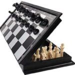 Chocozone Foldable Magnetic Chess Game For Adults Board Games For Kids (10 Inch) Educational Board Games