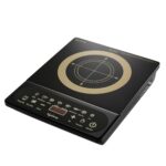 Lifelong 2100 Watt Induction Stove Touch Panel,Upto 5.5Kva Surge Protection,Electric Induction With 7 Preset Indian Menu Options,Auto Shut-Off&Temperature Control,1 Year Manufacturer’S Warranty,Black