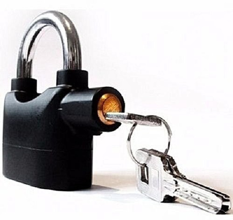 Azlock Alarm Lock Smart Door Lock(Black)