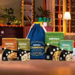 Khetika Premium Royal Mix Dry Fruits Gift Potli 800G | Almonds, Cashews, Raisins & Pistachios | Perfect For Festive Gifting