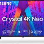 Samsung Crystal 4K Neo Series 138 Cm (55 Inch) Ultra Hd (4K) Led Smart Tizen Tv With Voice Search(Ua55Aue65Akxxl)