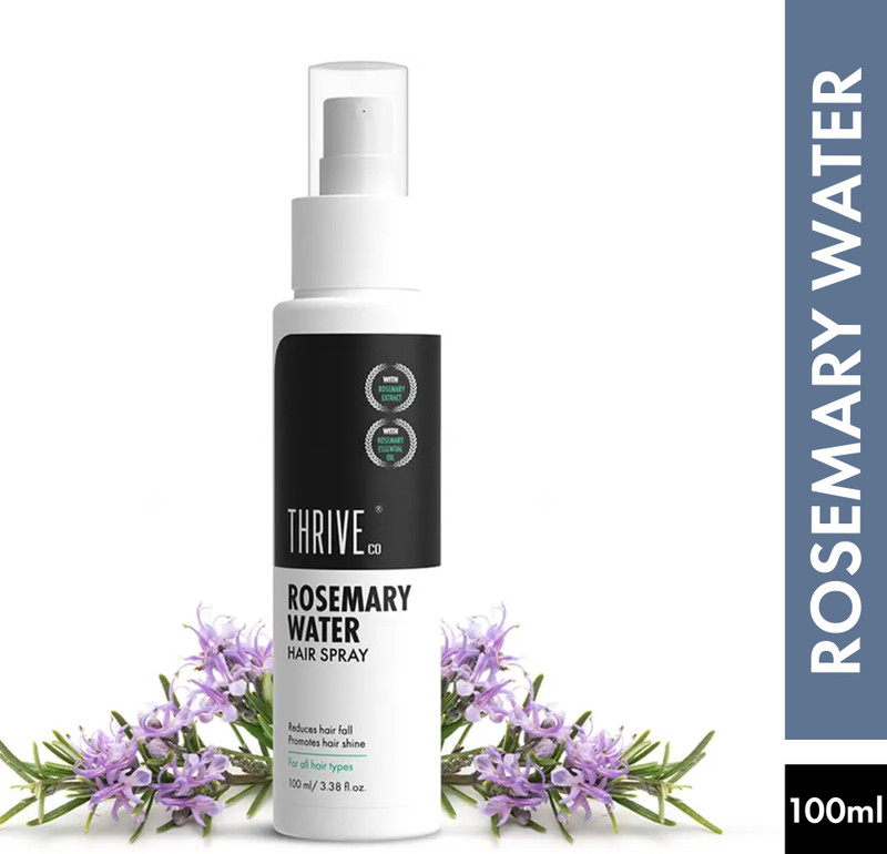 Thriveco Rosemary Water Hair Spray, For Hair Growth, Hair Fall Control & Hair Shine(100 Ml)