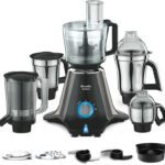 Preethi Zodiac 750 W Juicer Mixer Grinder(Mg-218 | 5 Jars | Black/Light Grey)