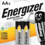Energizer Power Alkaline Aa Batteries – Pack Of 2