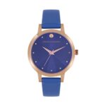 French Connection Leather Analog Blue Dial Women’S Watch-Fcn00017J, Band_Multicolor