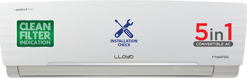 Lloyd 1.5 Ton 3 Star Split Inverter Ac – White(Gls18I3Fwaev, Copper Condenser)