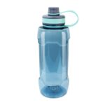 Attro Plastic Gymtron 1800Ml Water Bottle With Easy To Carry Grip Handle Bpa Free Food Grade Leak Proof Ideal For Gym Workout, School, Office & Outdoor – Sea Blue