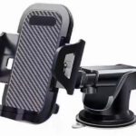 Hold Up Car Mobile Holder For Windshield, Dashboard(Black)